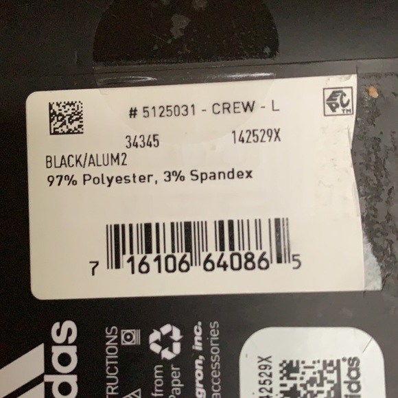 6 pairs socks set Adidas Cushioned Crew - Picture 13 of 16